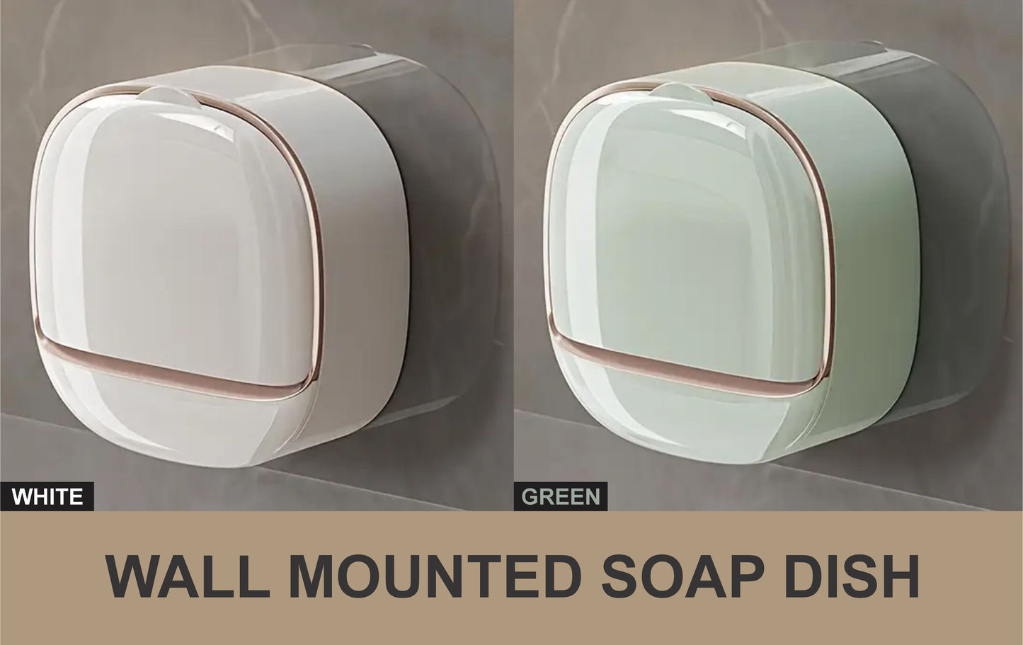 Wall-Mounted Soap Dish