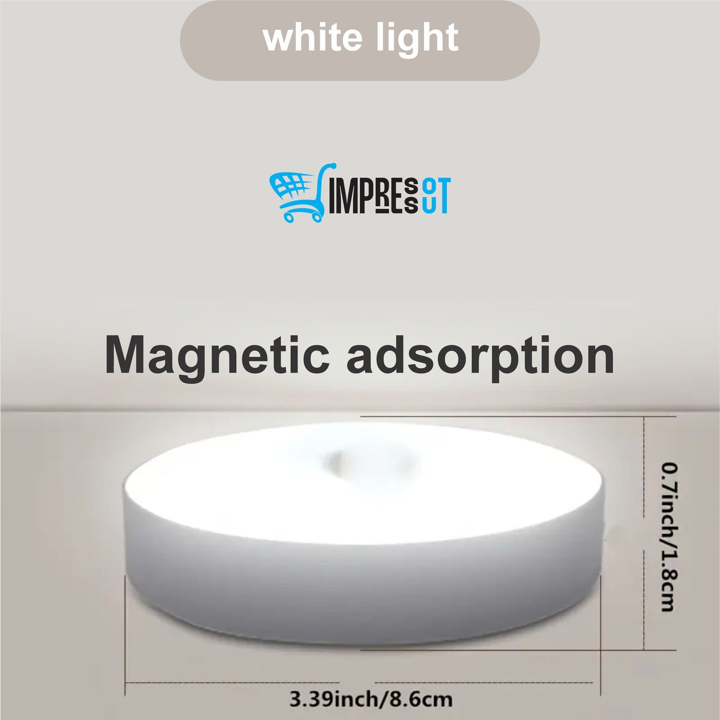 Motion-Activated LED Night Light