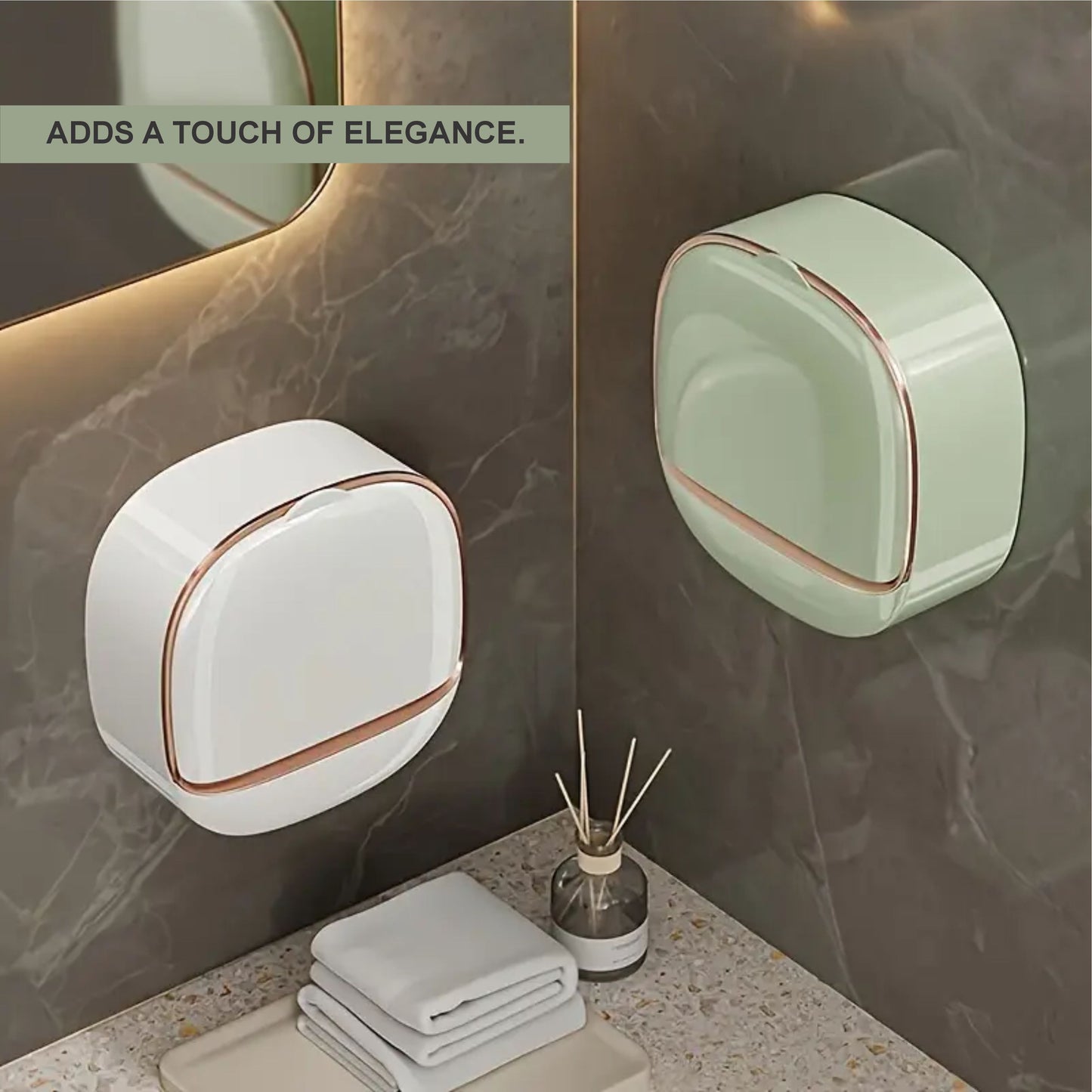 Wall-Mounted Soap Dish